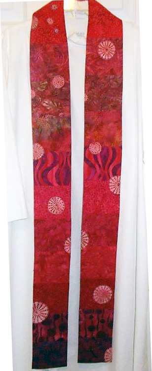 Red Celebration Stole